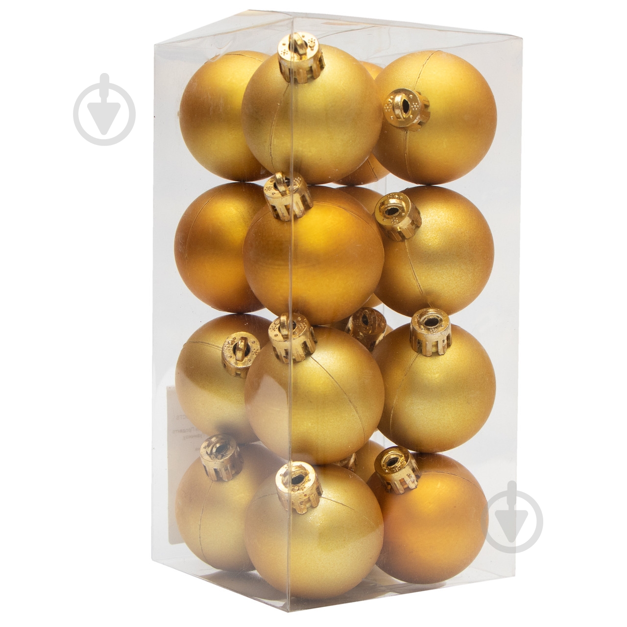 Набор елочных шаров Девилон 250850 d40 мм 16 шт./уп. - фото 1 Набор елочных шаров Девилон 250850 d40 мм 16 шт./уп. - фото 1