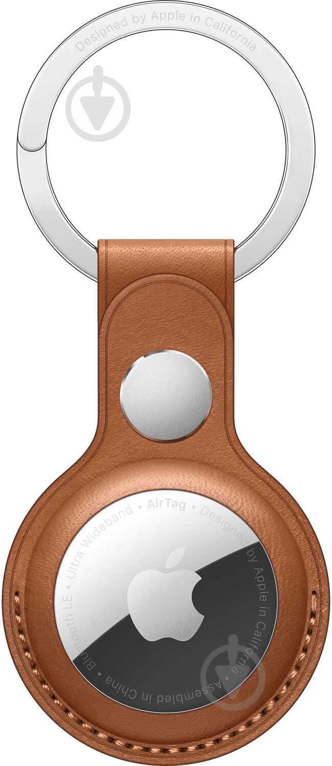 Брелок Apple для AirTag с кольцом Saddle Brown (MX4M2ZM/A) - фото 1