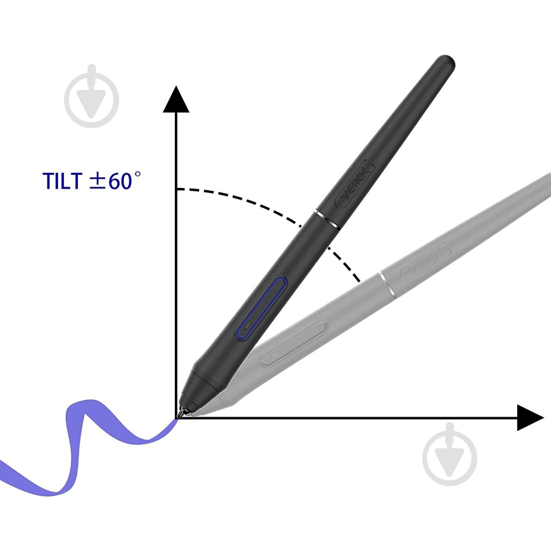 Перо VEIKK PJ0032 P05 black - фото 3
