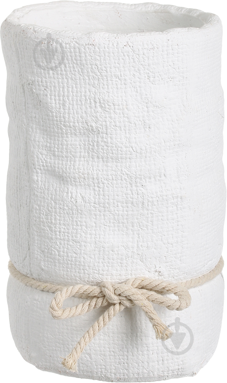 Ваза CD4416B-4228 white 25,5 см 25,5 см CD4416B-4228 - фото 1