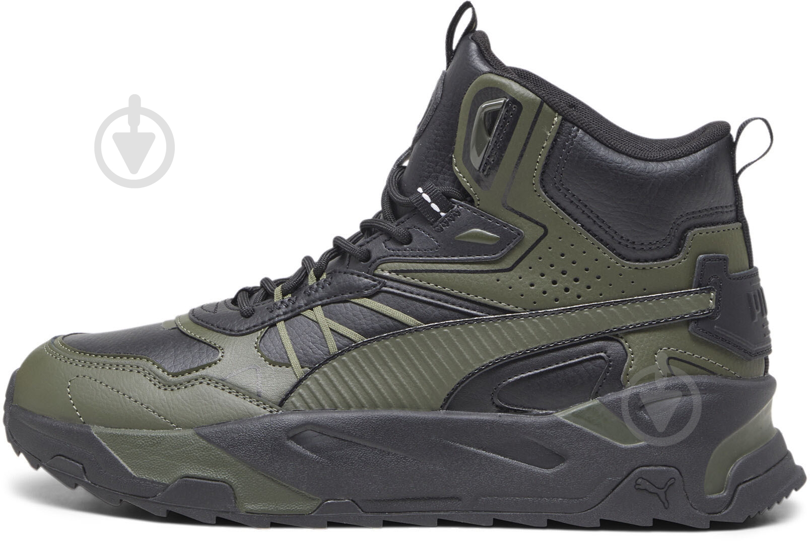 Ботинки Puma TRINITY MID HYBRID L 39398504 р.47 хаки - фото 1