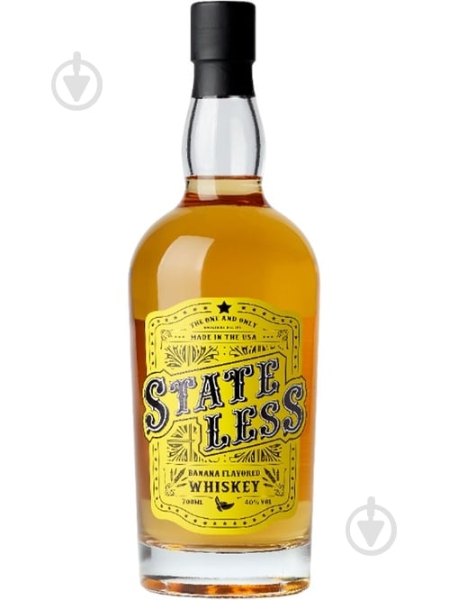 Джин Stateless Banana Flavored Whiskey (С.Ш.А.) 40% 0,7 л - фото 1