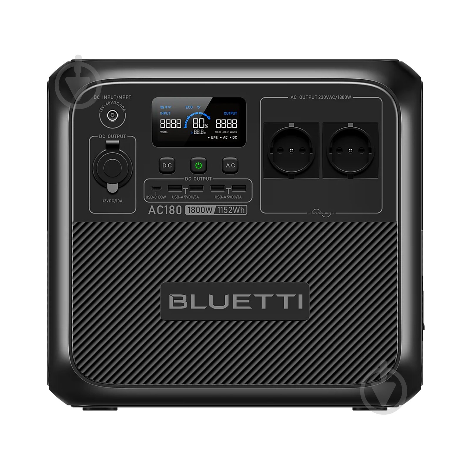 Зарядна станція BLUETTI AC180 / 1800 Вт / LiFePO4 (1152 Вт·год) - фото 1