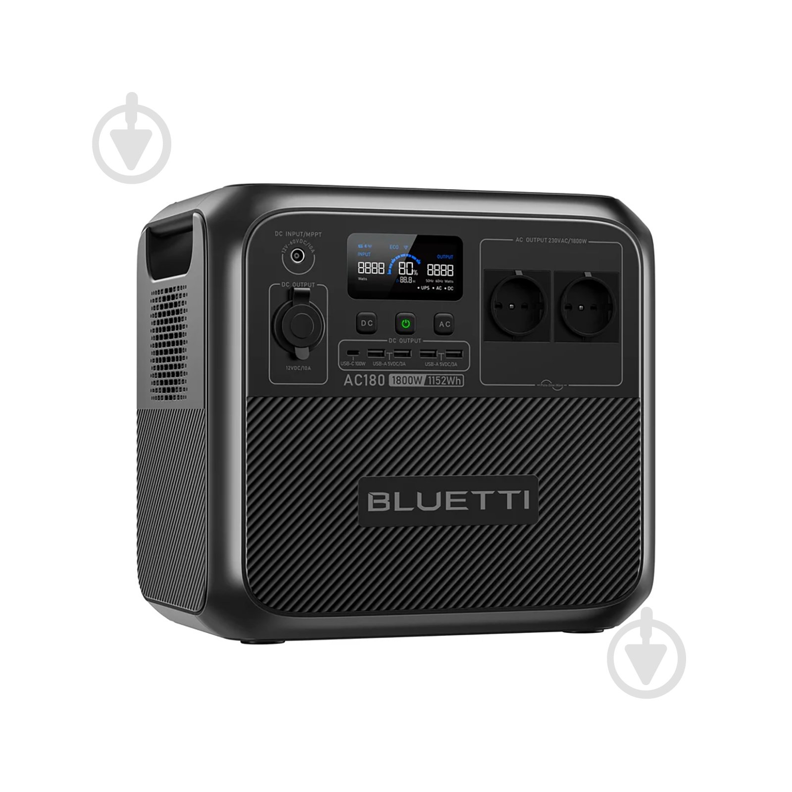 Зарядна станція BLUETTI AC180 / 1800 Вт / LiFePO4 (1152 Вт·год) - фото 2