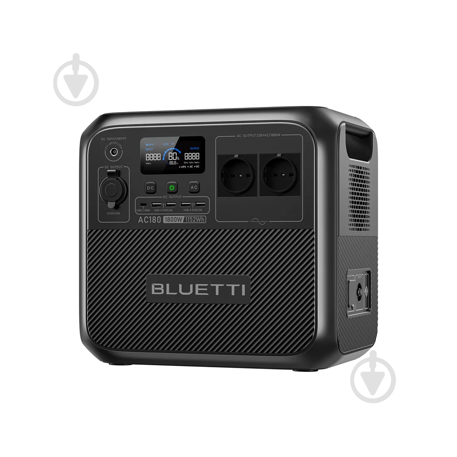 Зарядна станція BLUETTI AC180 / 1800 Вт / LiFePO4 (1152 Вт·год) - фото 3