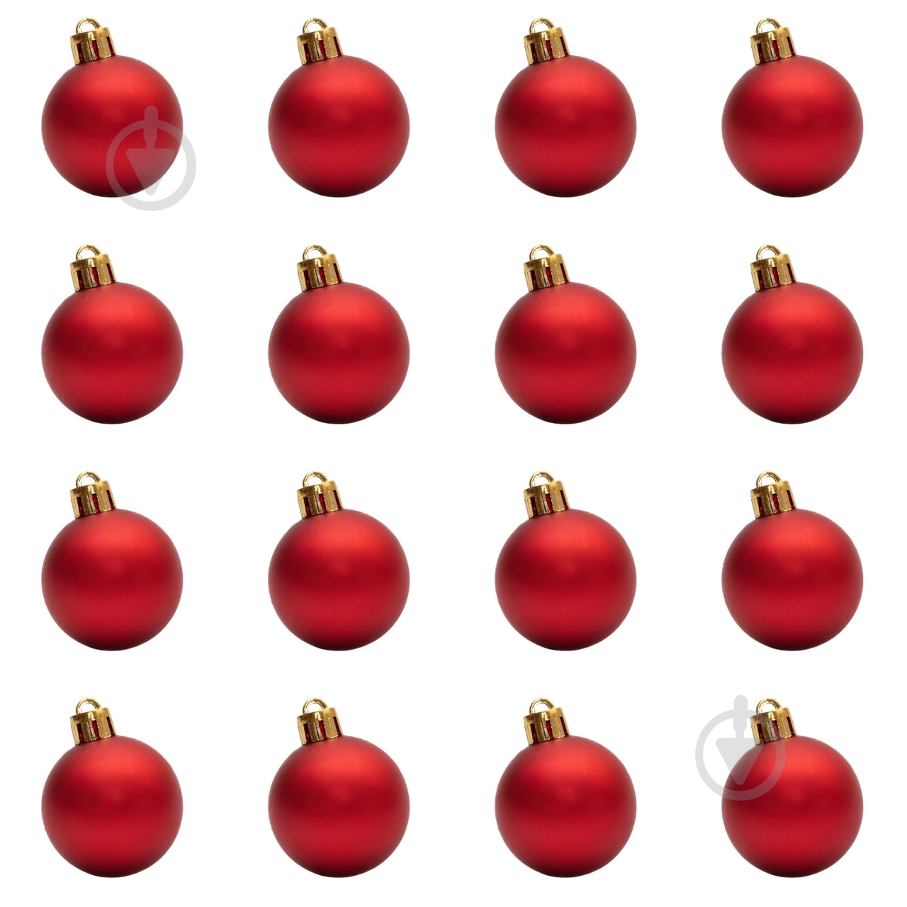 Набор елочных шаров Девилон 250881 d40 мм 16 шт./уп. - фото 2