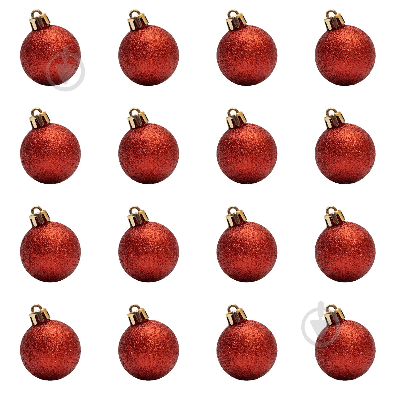 Набор елочных шаров Девилон 250898 d40 мм 16 шт./уп. - фото 2
