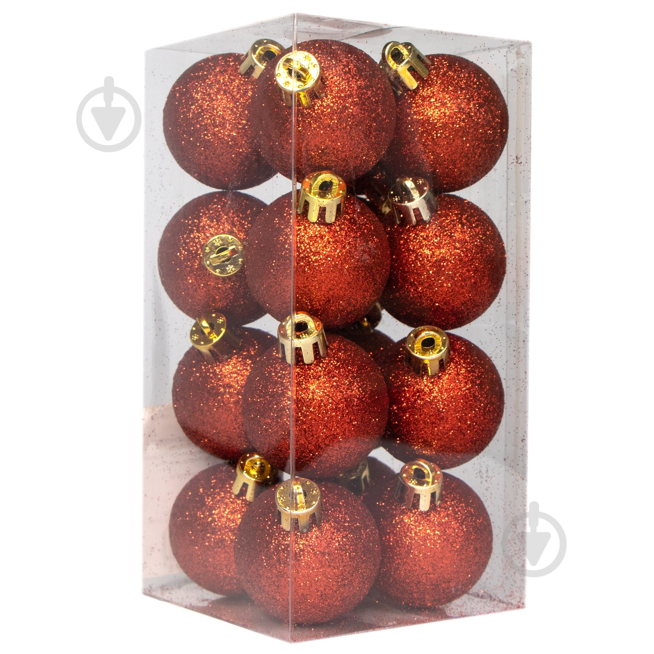 Набор елочных шаров Девилон 250898 d40 мм 16 шт./уп. - фото 1