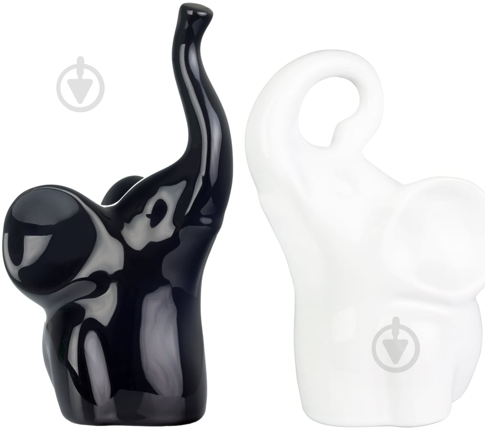 Набор статуэток Eterna пара слонов 1200 разноцветный - фото 1 Набор статуэток Eterna пара слонов 1200 разноцветный - фото 1