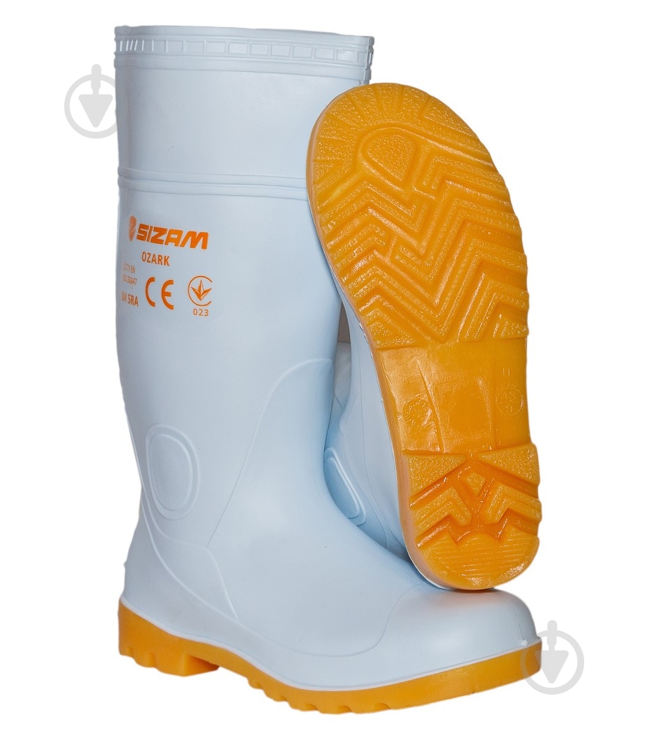 Сапоги резиновые Sizam Ozark р.41 36320 белый - фото 3