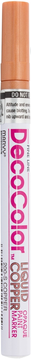 Маркер універсальний Marvy 200-S 3 мм мідний - фото 2