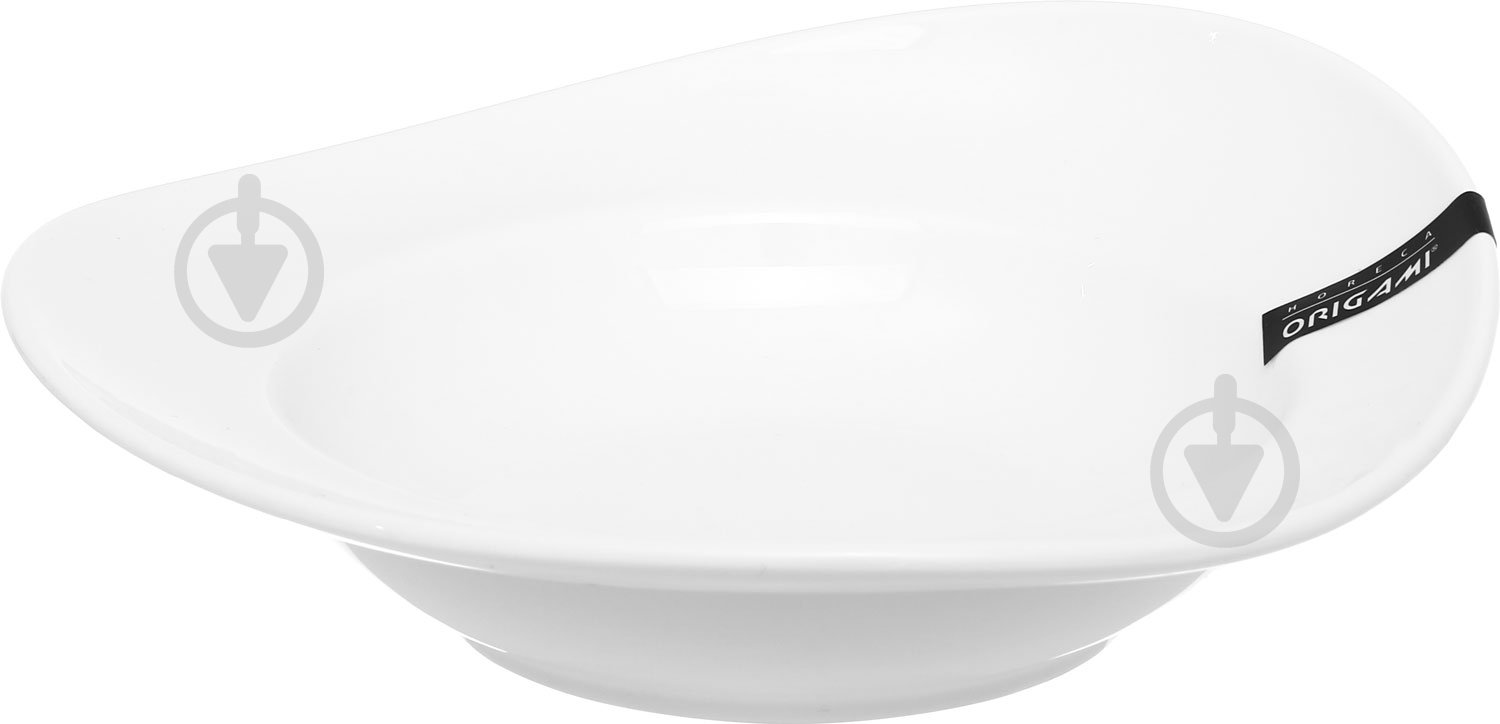 Тарелка глубокая Origami Horeca треугольная BA2255 - фото 2