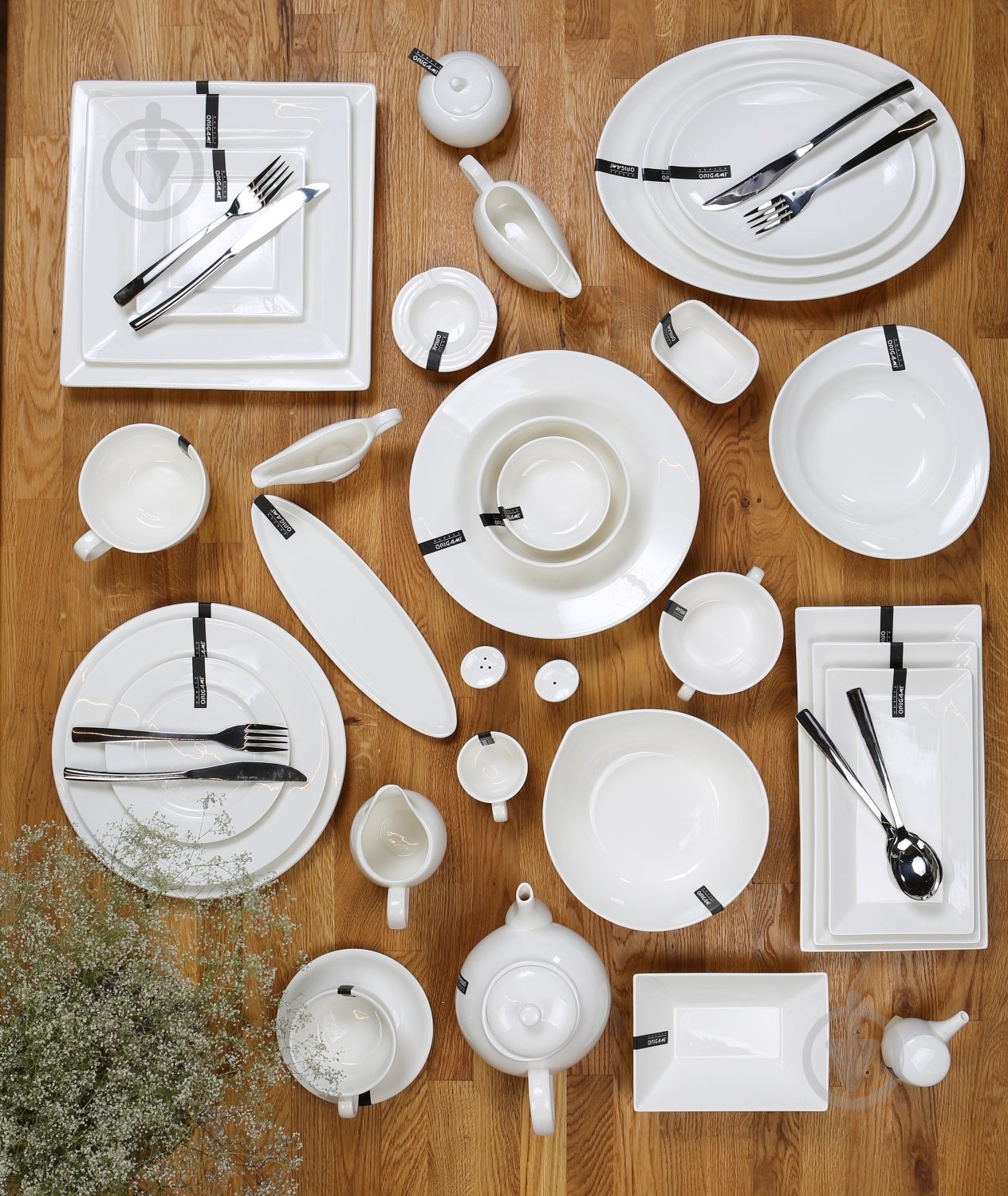 Тарілка мілка Origami Horeca Classic 20,3 см BA1481-1 - фото 6