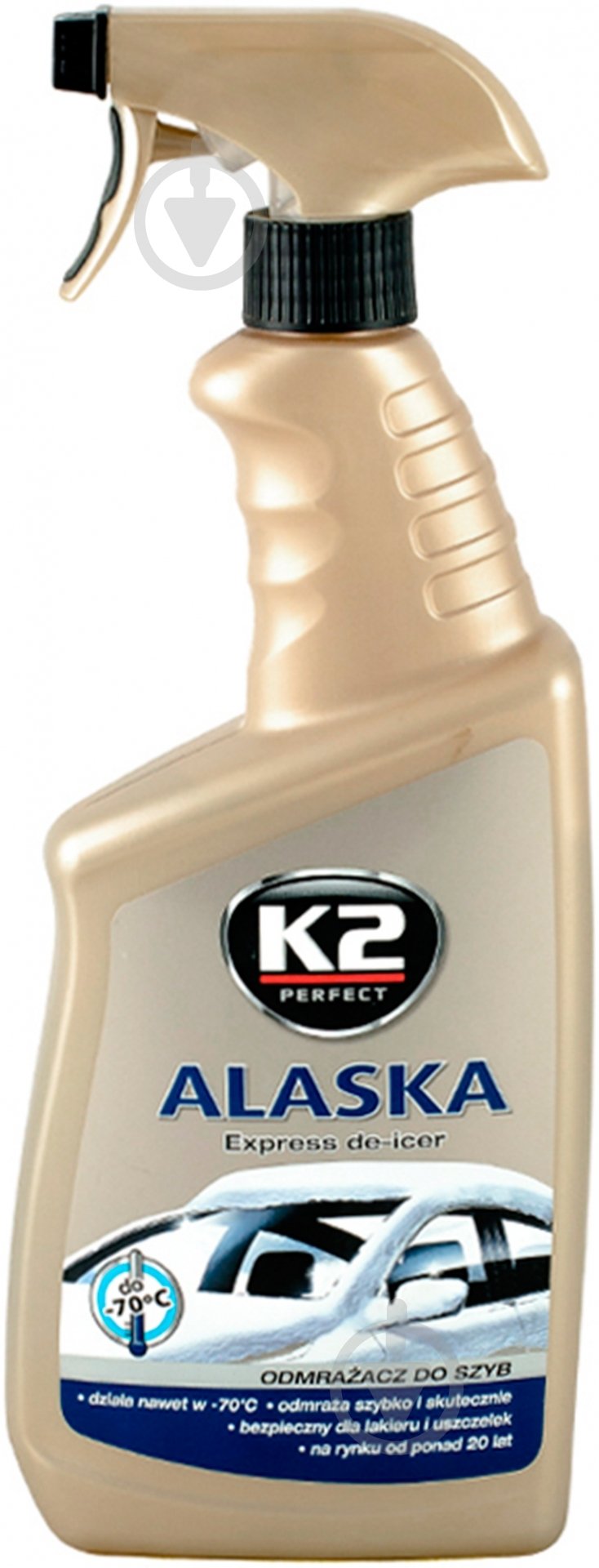 Размораживатель стекла K2 ALASKA MAX 700 мл - фото 1 Размораживатель стекла K2 ALASKA MAX 700 мл - фото 1