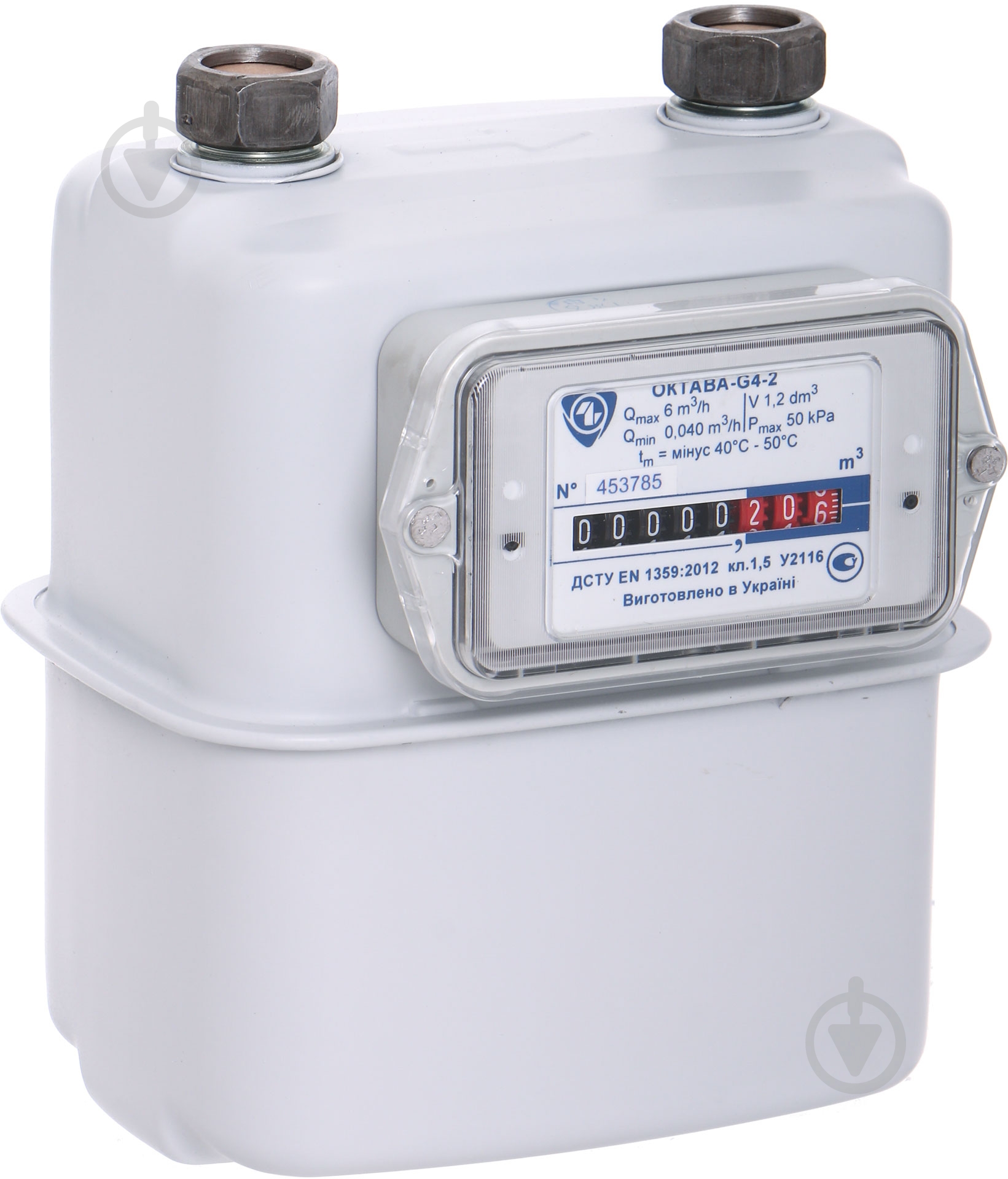 Счетчик газа Октава G4-2 - фото 2