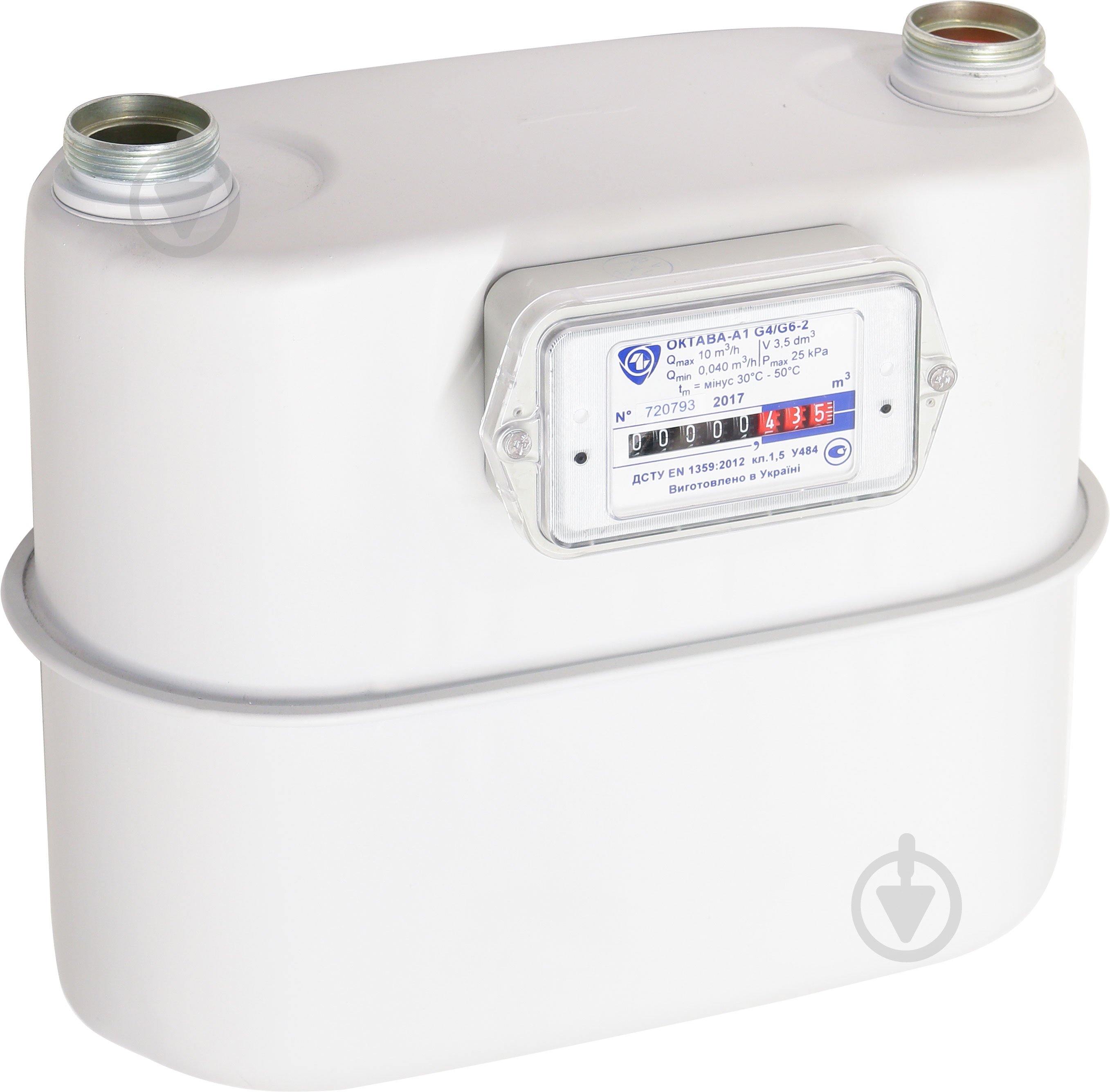 Счетчик газа Октава G6-2 - фото 2 Счетчик газа Октава G6-2 - фото 2