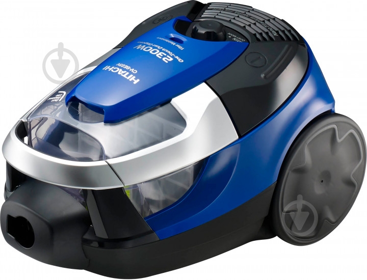 Пылесос Hitachi CV-SE23V24UKRRBL без мешка blue - фото 2 Пылесос Hitachi CV-SE23V24UKRRBL без мешка blue - фото 2