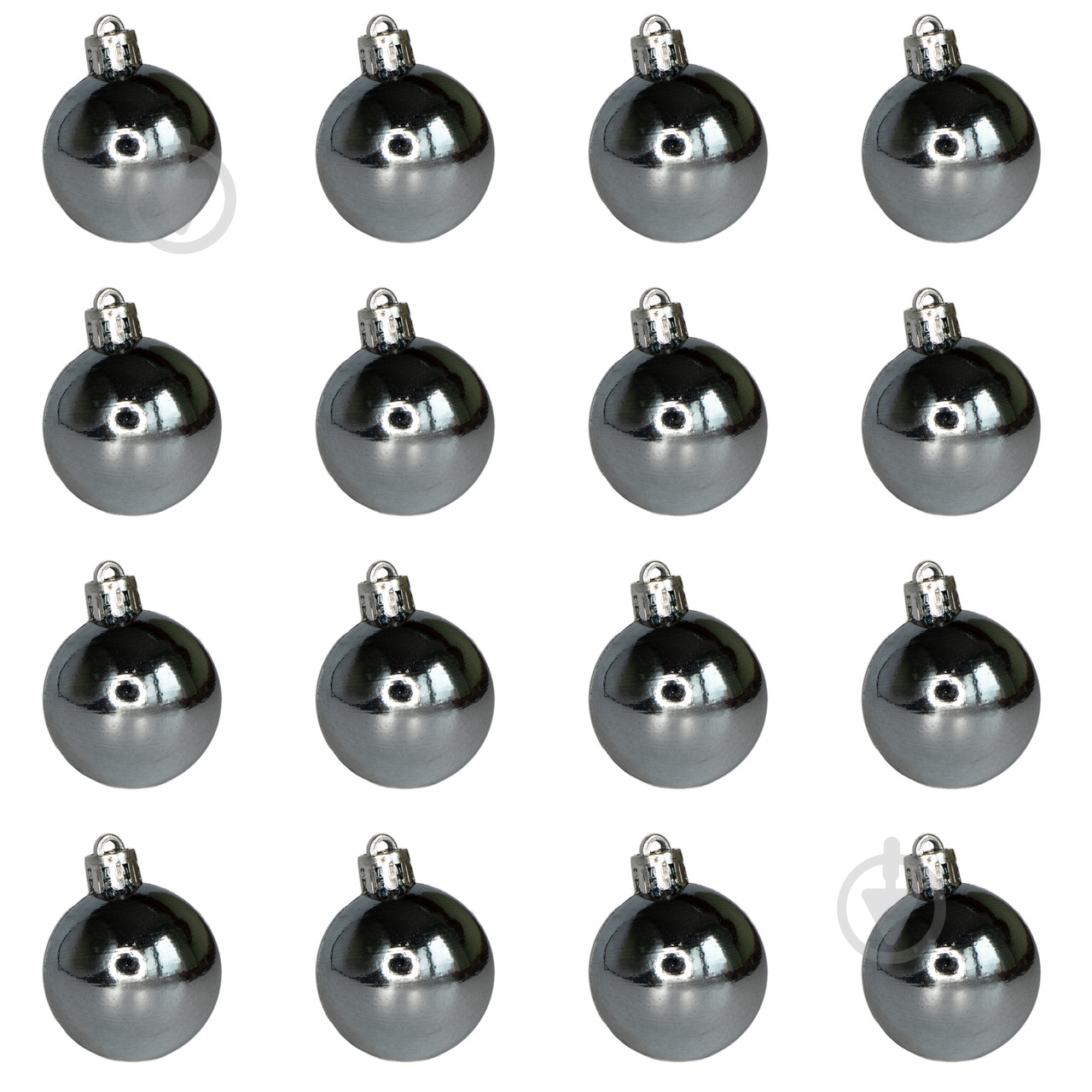 Набор елочных шаров Девилон 250966 d40 мм 16 шт./уп. - фото 2