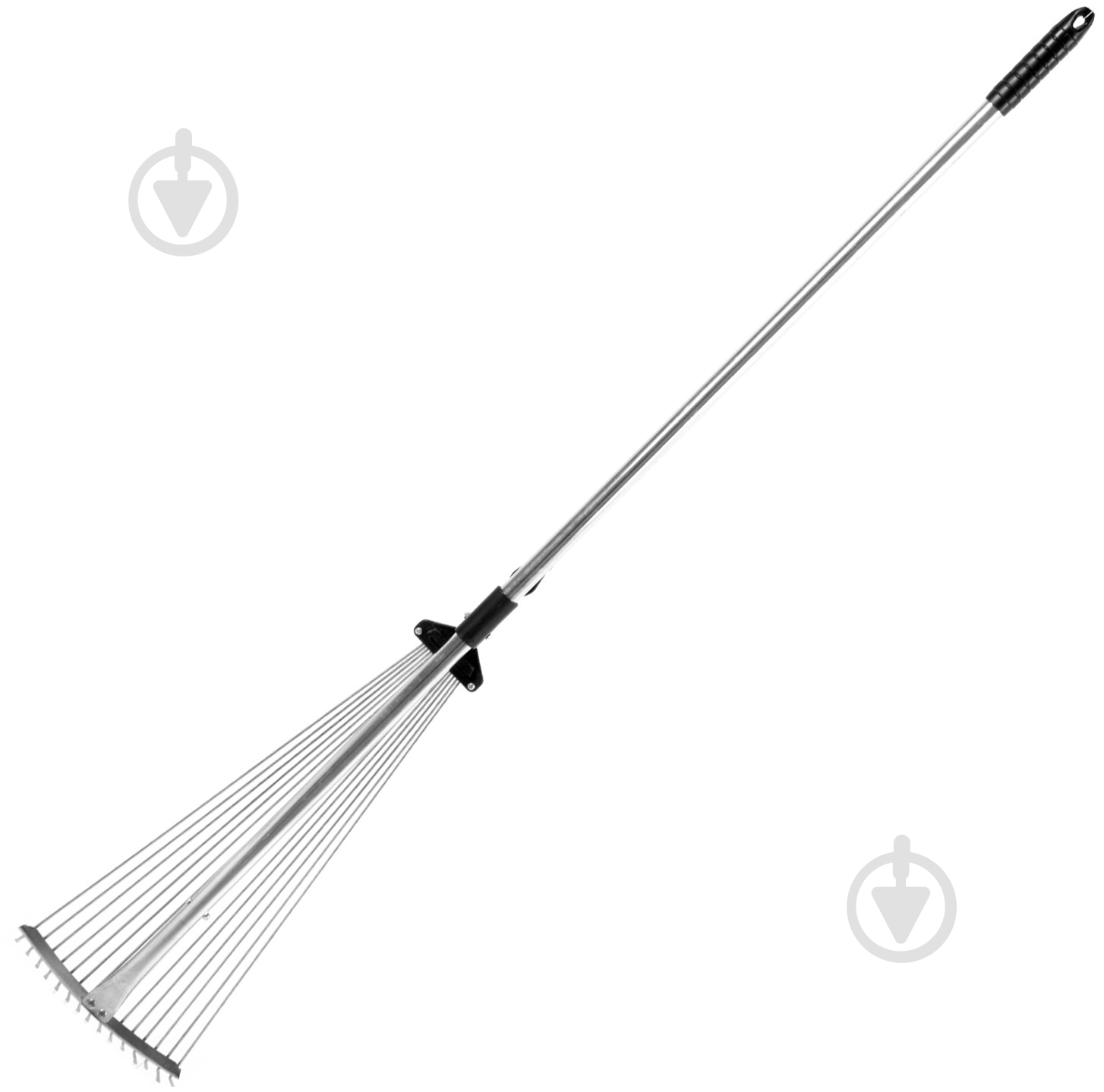 Грабли веерные Worth 2412 раздвижные с ручкой - фото 1