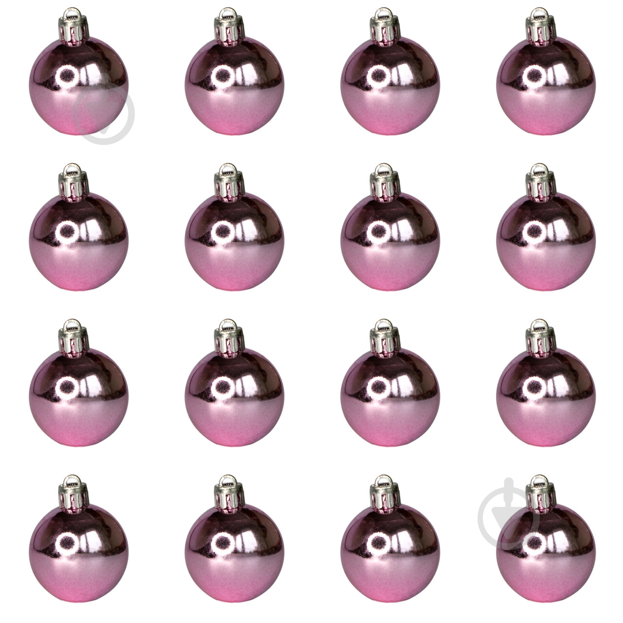 Набор елочных шаров Девилон 250997 d40 мм 16 шт./уп. - фото 2 Набор елочных шаров Девилон 250997 d40 мм 16 шт./уп. - фото 2