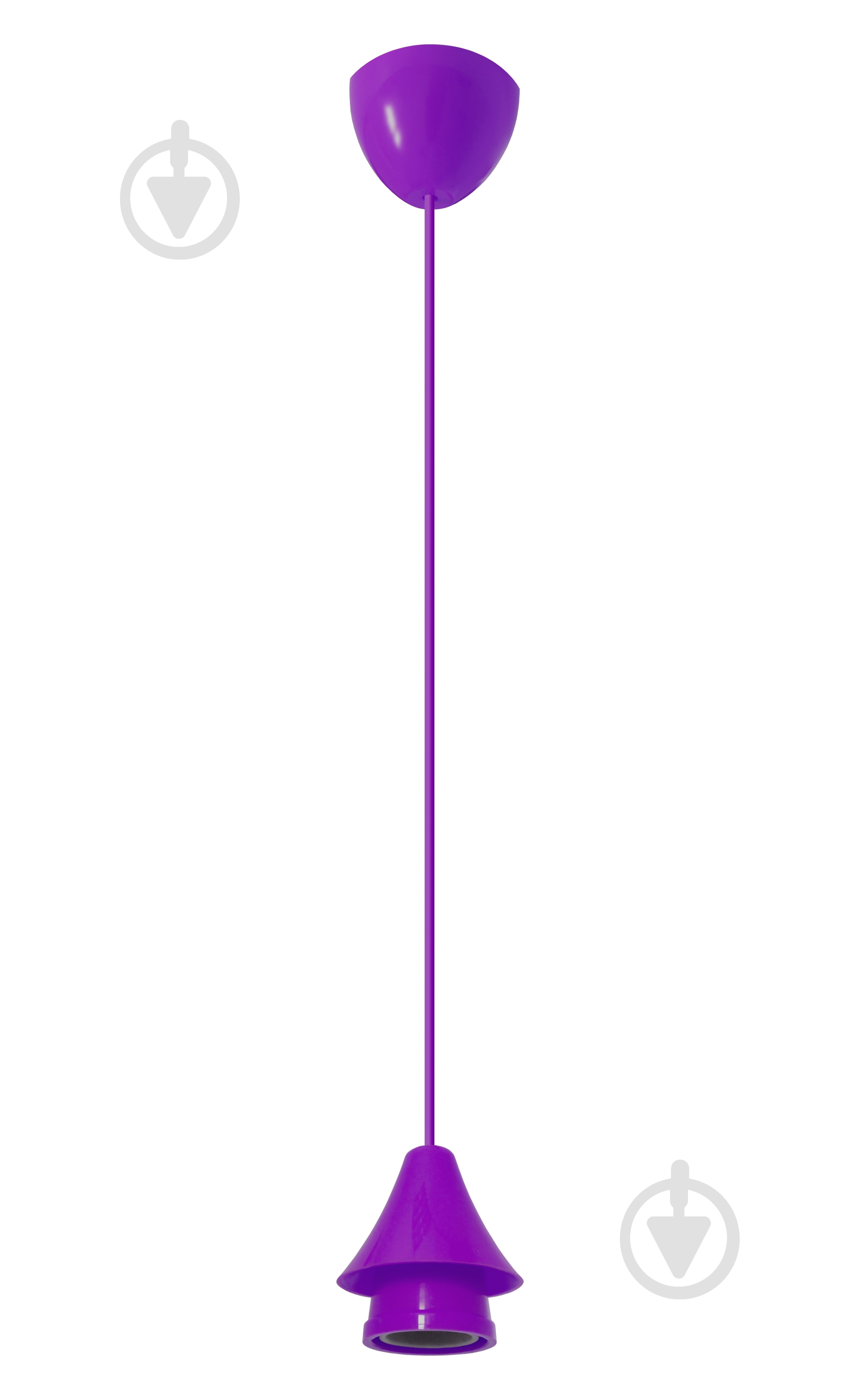 Шнур для світильника ERKA 102 1x60 Вт E27 фіолетовий 102004 - фото 1 Шнур для світильника ERKA 102 1x60 Вт E27 фіолетовий 102004 - фото 1