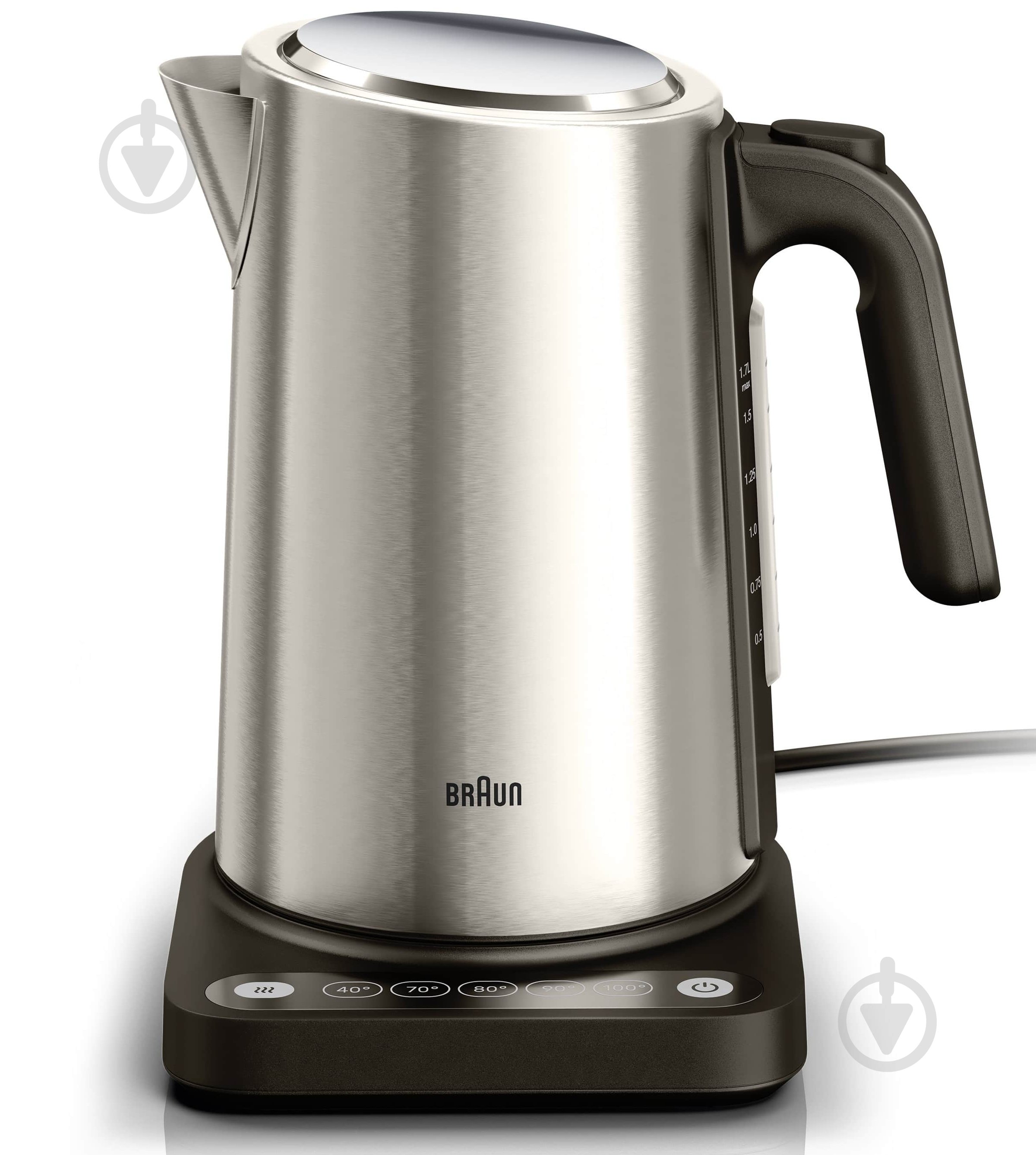 Электрочайник Braun WK5205BK Identity - фото 1 Электрочайник Braun WK5205BK Identity - фото 1