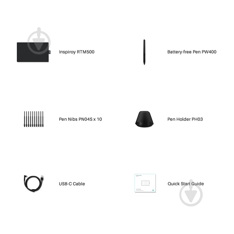 Планшет графический Huion RTM-500 black - фото 4 Планшет графический Huion RTM-500 black - фото 4