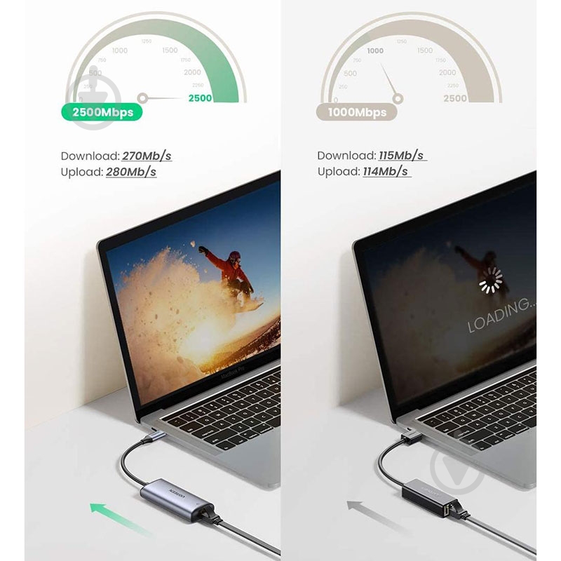 Адаптер UGREEN 70446 - фото 4