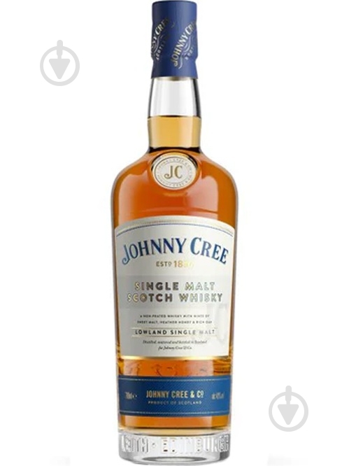Виски "Johnny Cree" Single Malt Scotch Whisky 40% 0,7 л - фото 1