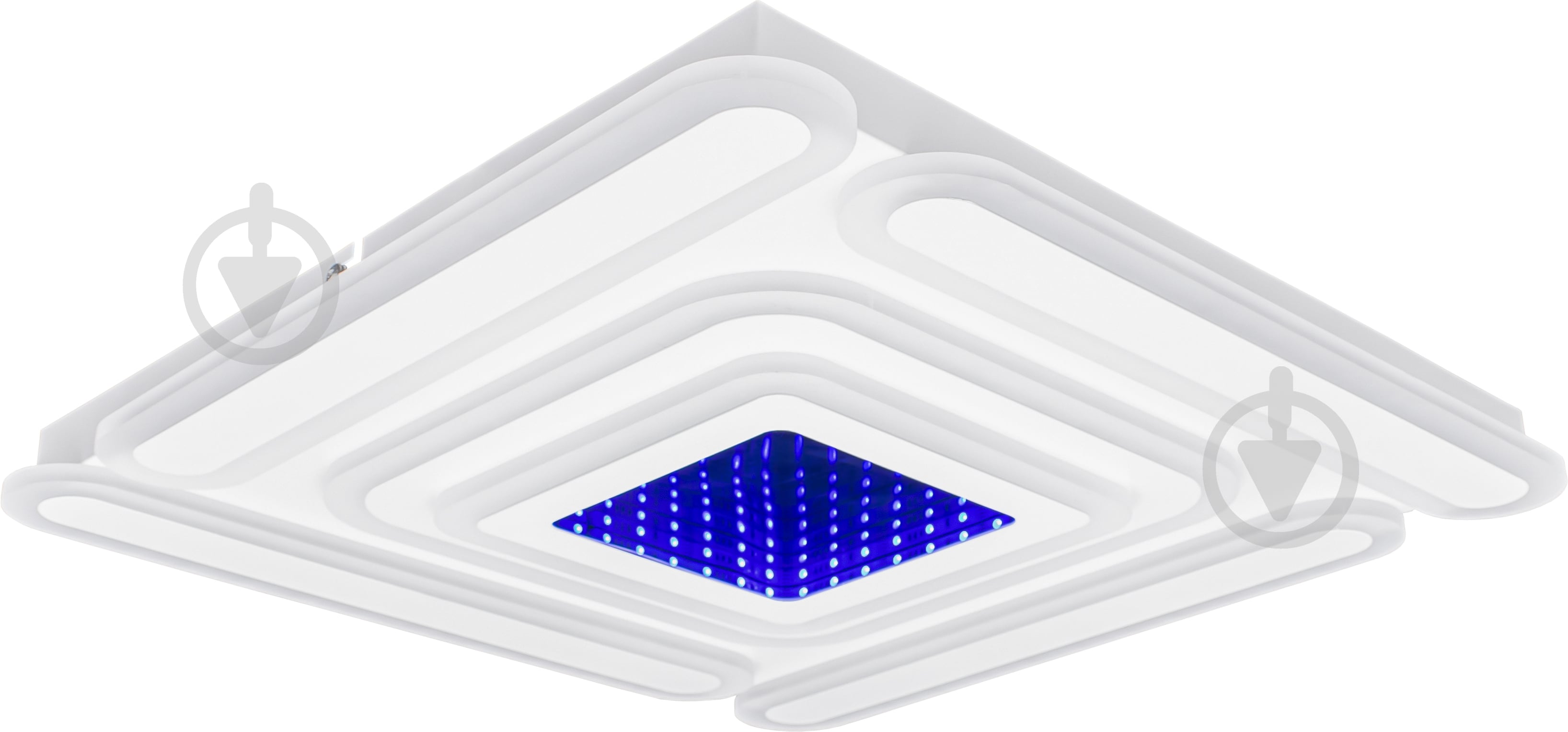 Люстра світлодіодна Hopfen Dor RGB Tunnel з пультом ДК 110 Вт LED-модуль білий - фото 2
