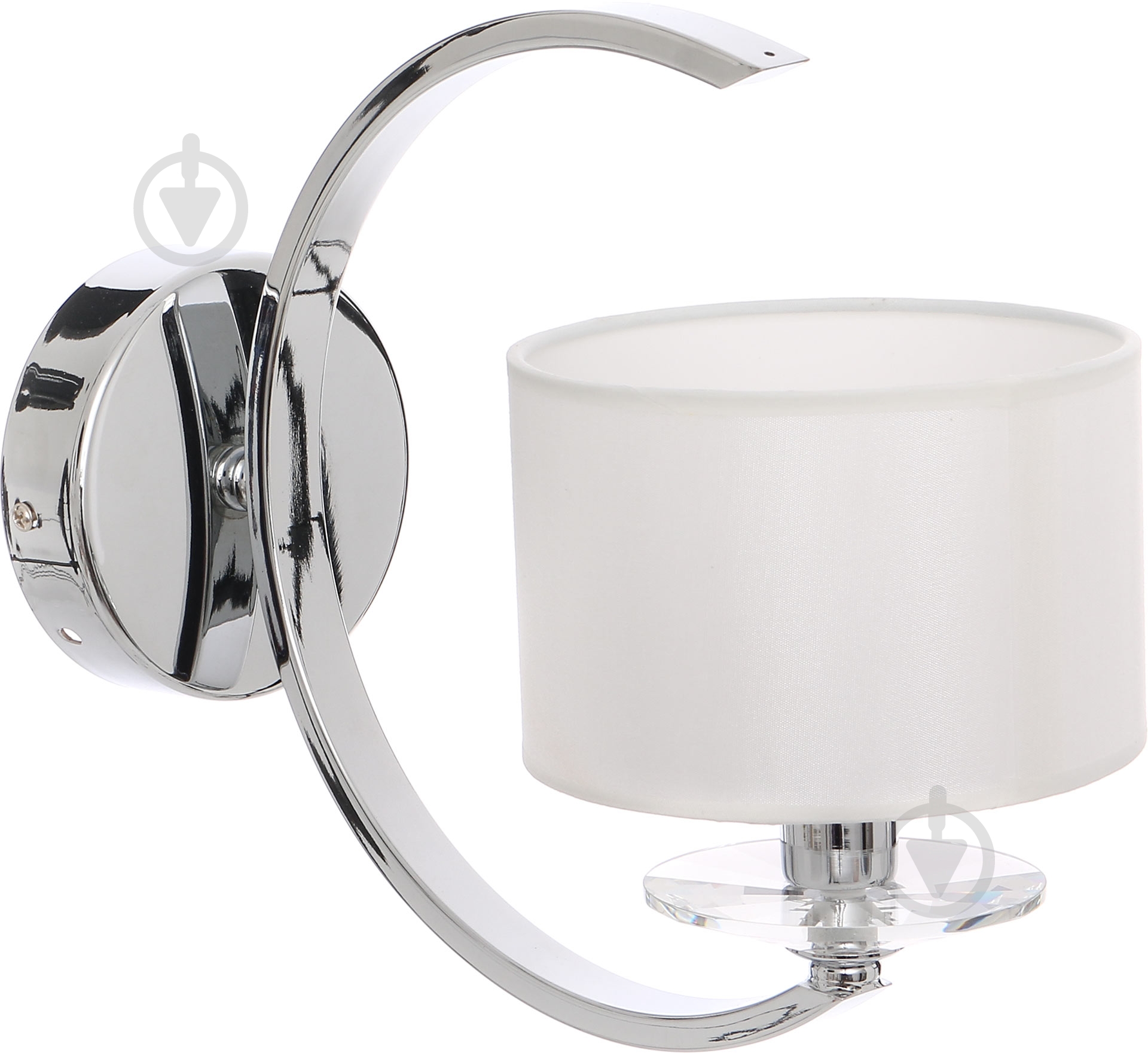 Бра Інтерклас НББ 01-ХХ-064 1x40 Вт E14 хром 68736/1B - фото 1