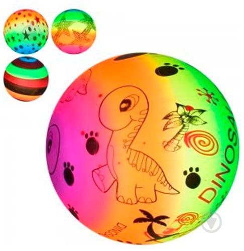 Мяч Рисунок в ассортименте 23 см MS 1727 - фото 1 Мяч Рисунок в ассортименте 23 см MS 1727 - фото 1