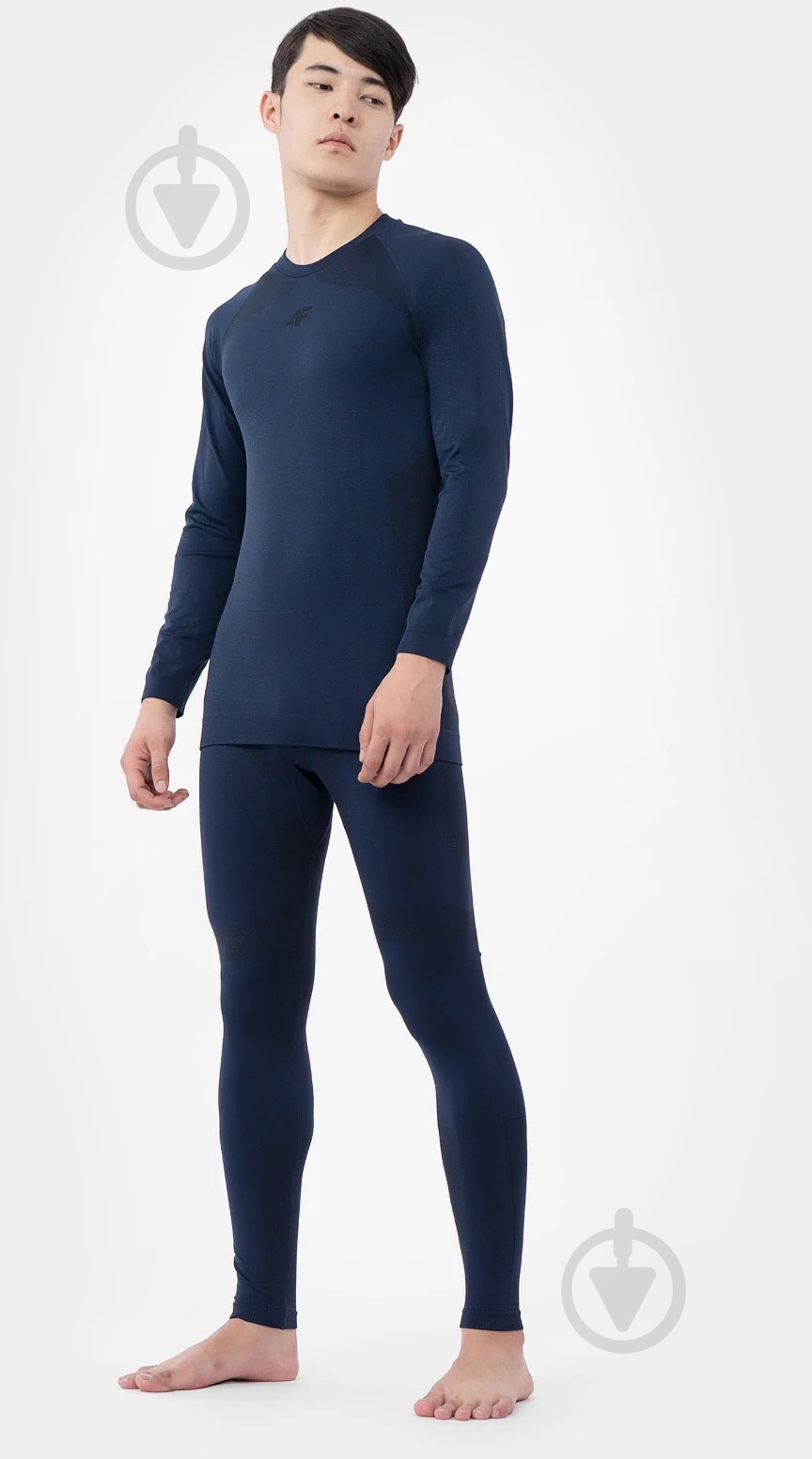 Термобрюки 4F SEAMLESS UNDERWEAR M070 4FAW22USEAM070-30M р.L/XL синий - фото 2