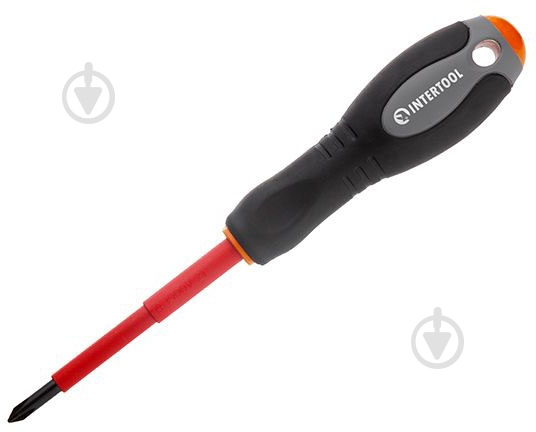 Викрутка Intertool хрестова ізольована PH1 1000 В (VT-3211) - фото 1 Викрутка Intertool хрестова ізольована PH1 1000 В (VT-3211) - фото 1