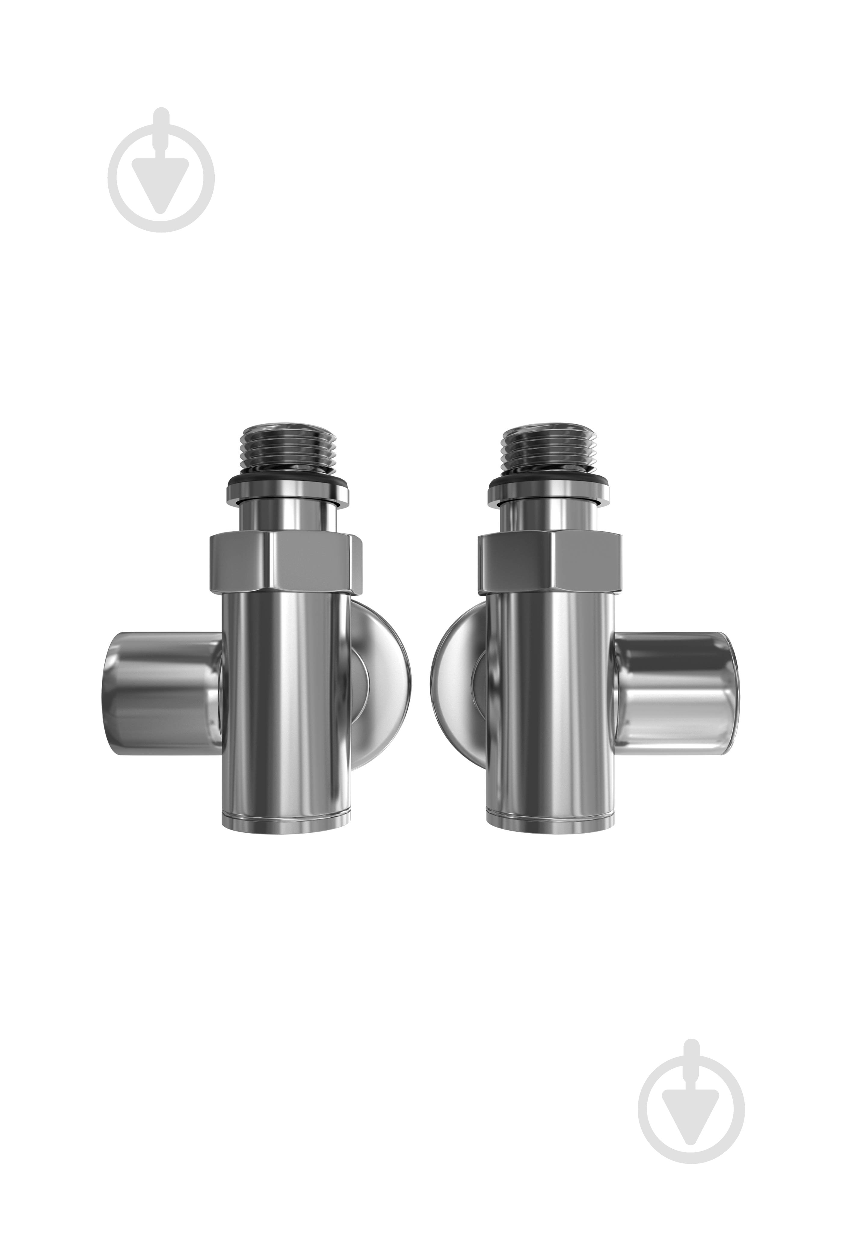 Кран угловой Mario под ТЭН сатин - фото 2