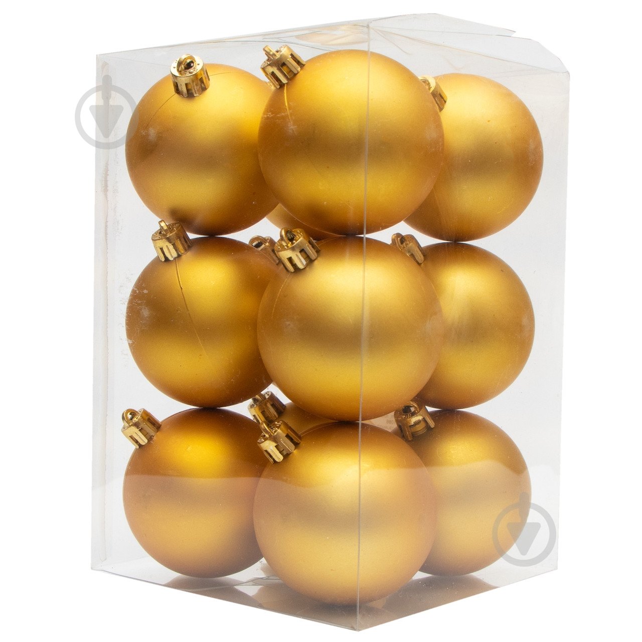 Набор елочных шаров Девилон 251086 d60 мм 12 шт./уп. - фото 1