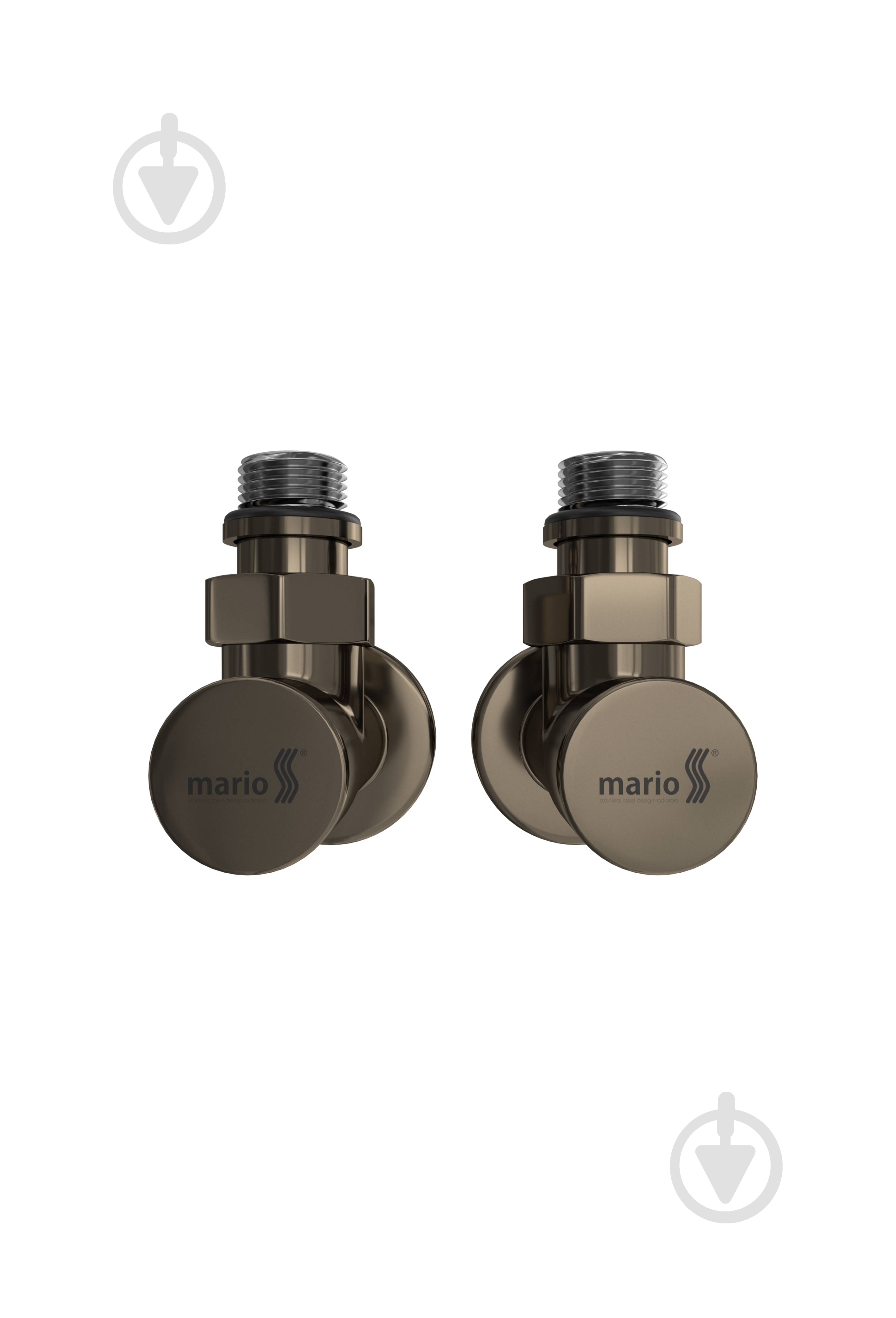 Кран угловой Mario бронза - фото 2