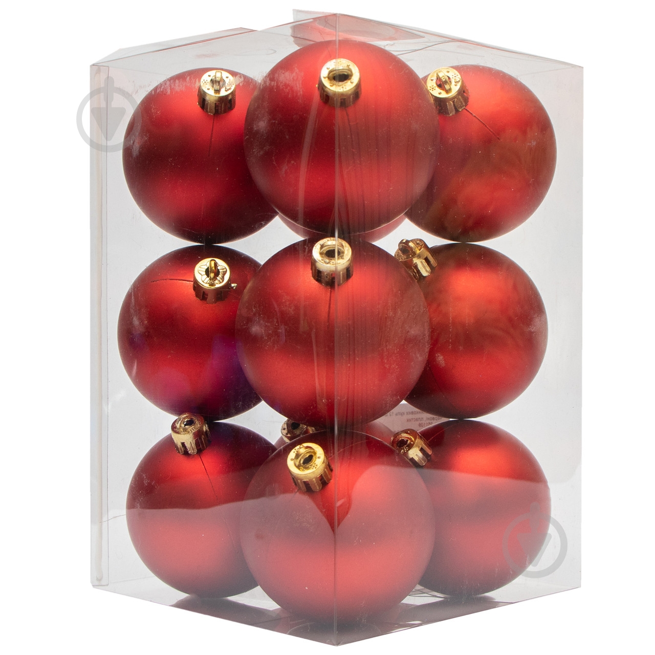 Набор елочных шаров Девилон 251109 d60 мм 12 шт./уп. - фото 1