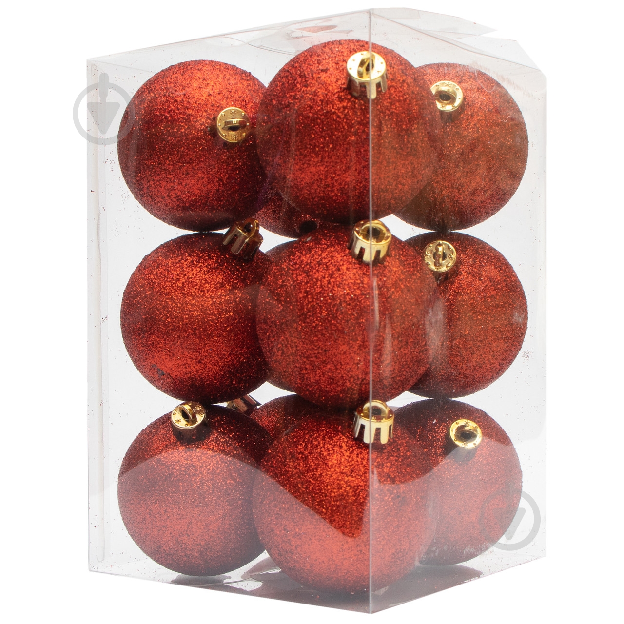Набор елочных шаров Девилон 251116 d60 мм 12 шт./уп. - фото 1