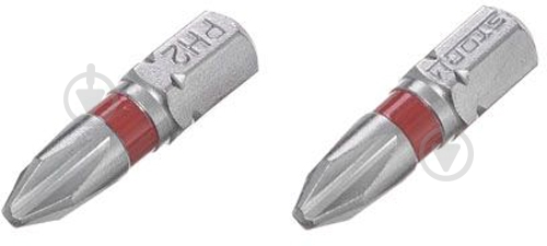 Отвертка Intertool PH2 1/4"×25 мм S2 (VT-0218) - фото 2