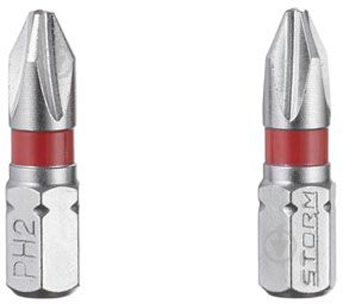 Отвертка Intertool PH2 1/4"×25 мм S2 (VT-0218) - фото 1