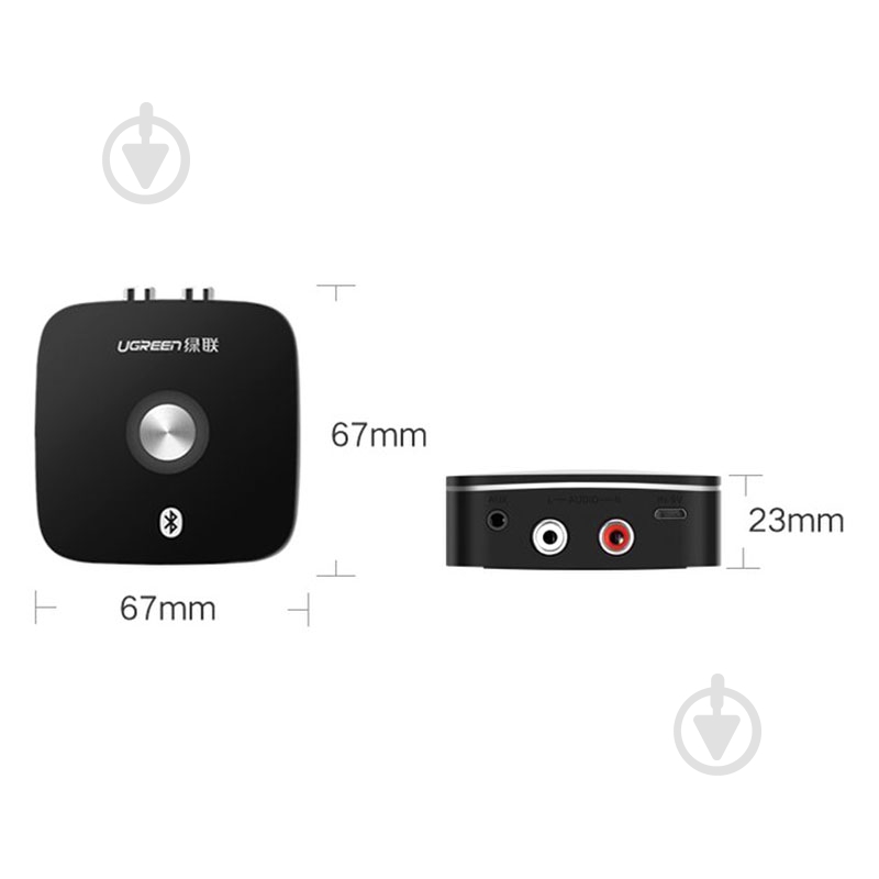 Переходник UGREEN черный (40759) - фото 4