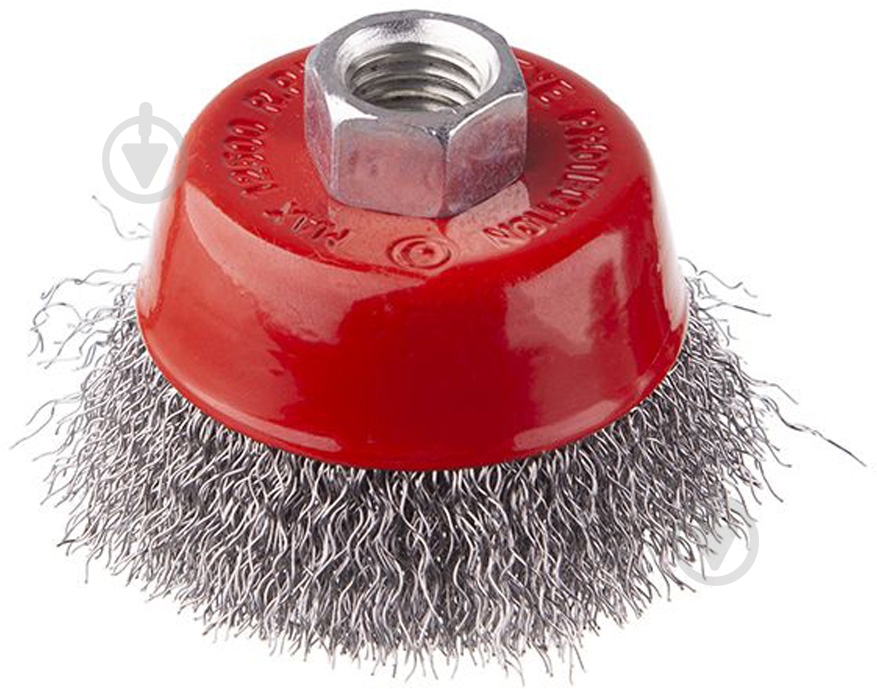 Щітка чашкова 65 мм М14 для УШМ Intertool BT-1065 - фото 1