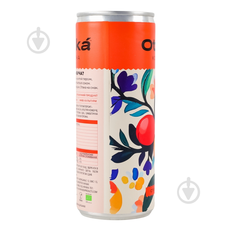 Комбуча Otaká Комбуча Стиглий персик 0,25 л - фото 3 Комбуча Otaká Комбуча Стиглий персик 0,25 л - фото 3