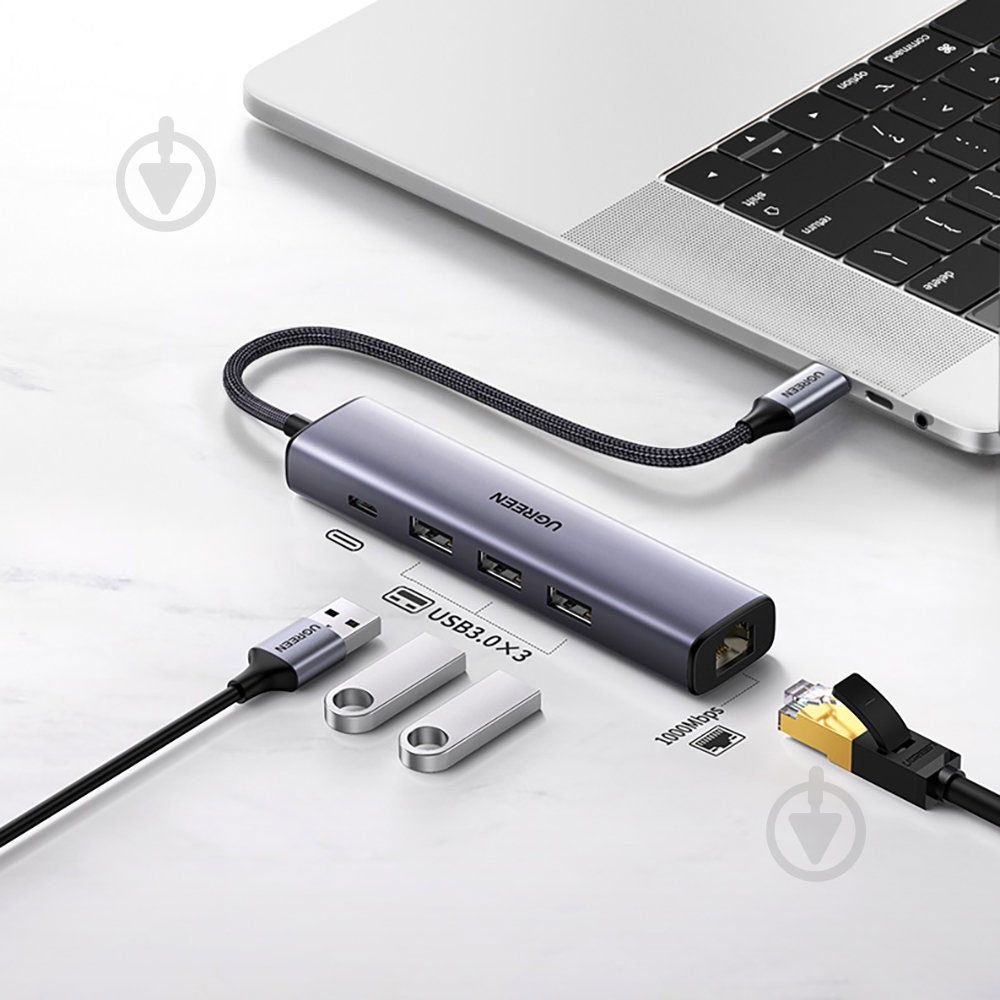 USB-хаб UGREEN CM475 - фото 5