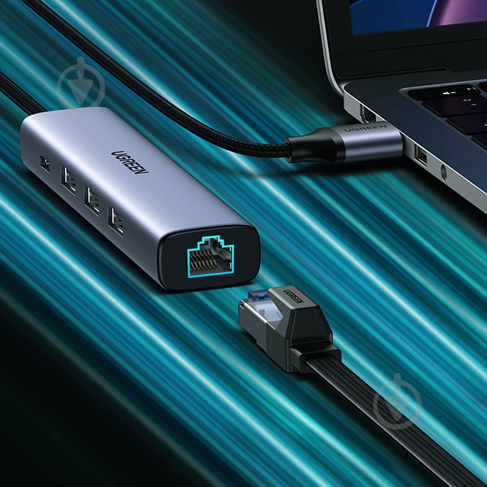 USB-хаб UGREEN CM475 - фото 7