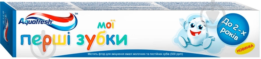 Зубная паста Aquafresh Мои первые зубки 50 мл - фото 1