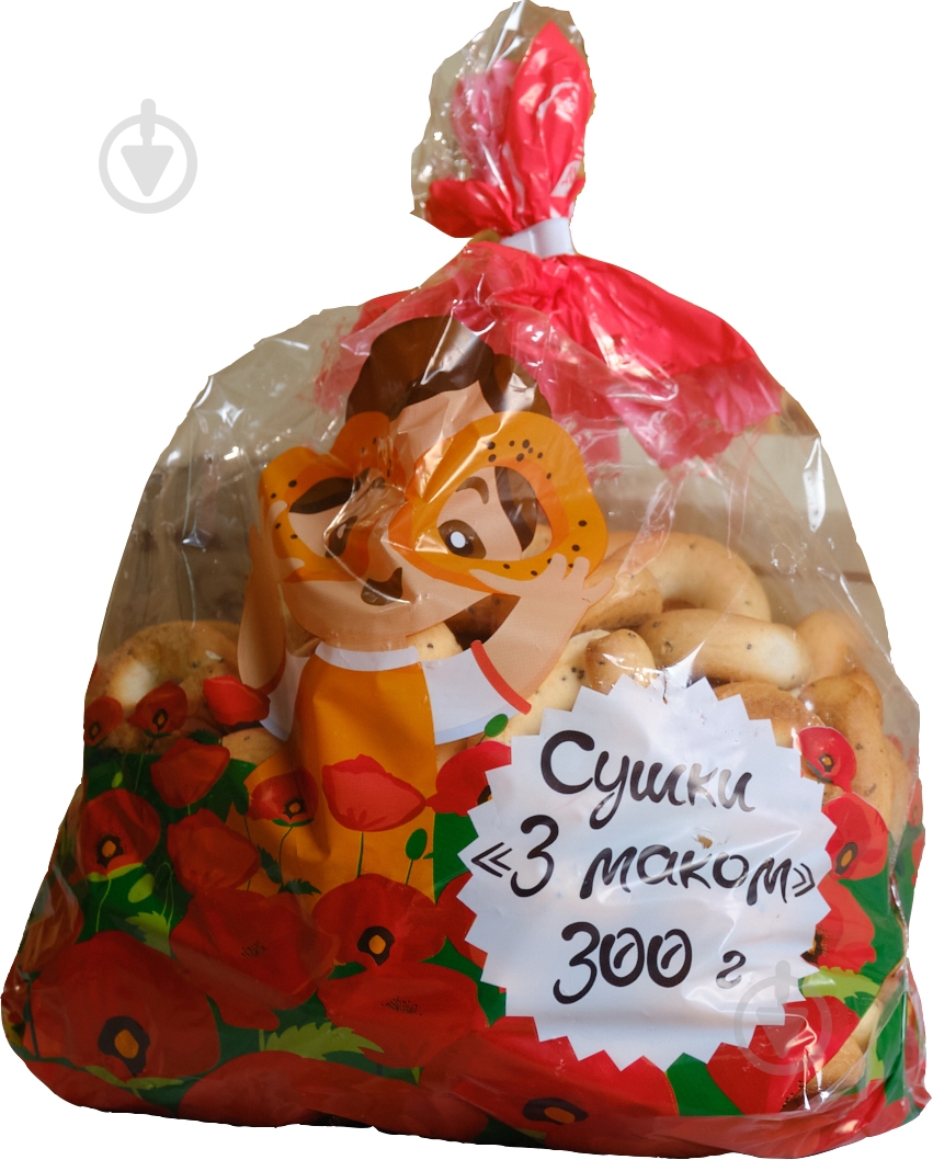 Сушка ТМ Домашній хліб с маком 300г - фото 1