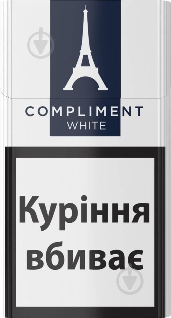 Сигареты Compliment White Demi (4820192100175) - фото 1 Сигареты Compliment White Demi (4820192100175) - фото 1