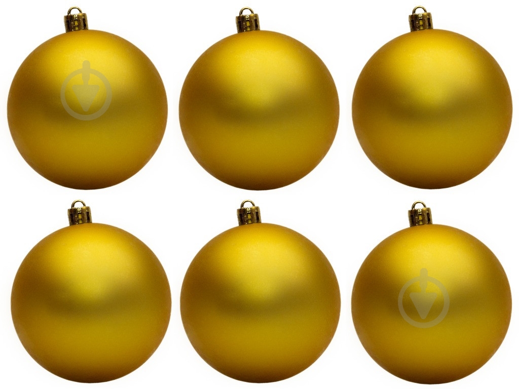Набор елочных шаров Девилон 251185 d80 мм 6 шт./уп. - фото 1 Набор елочных шаров Девилон 251185 d80 мм 6 шт./уп. - фото 1